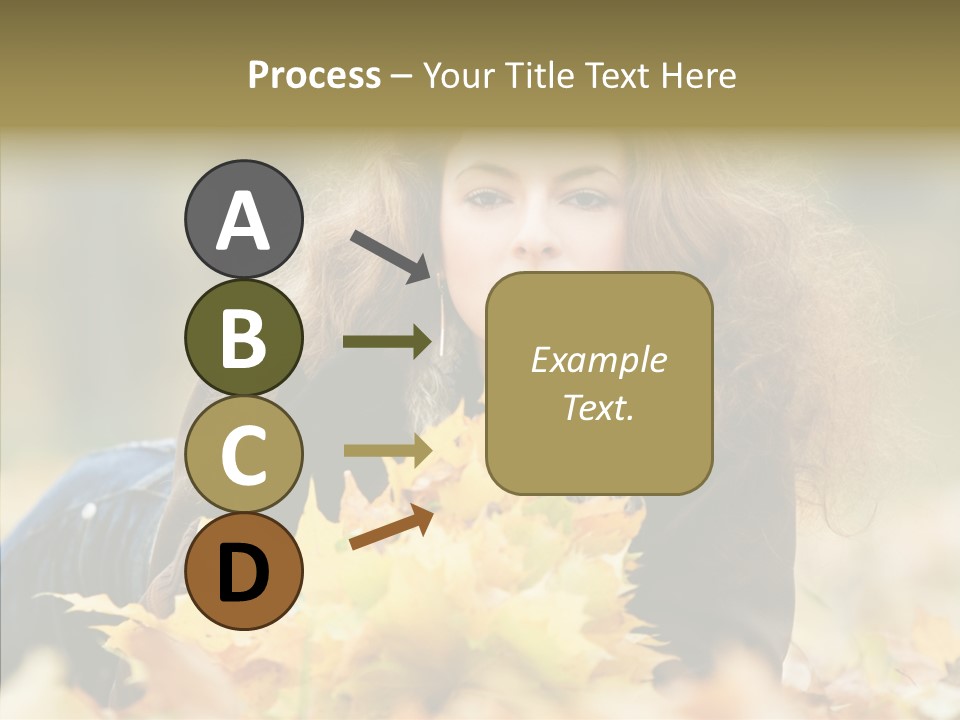 Positive Portrait Young PowerPoint Template