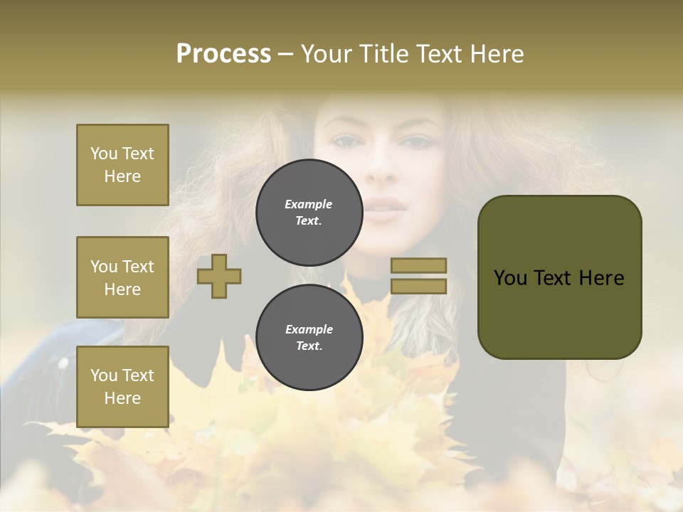 Positive Portrait Young PowerPoint Template
