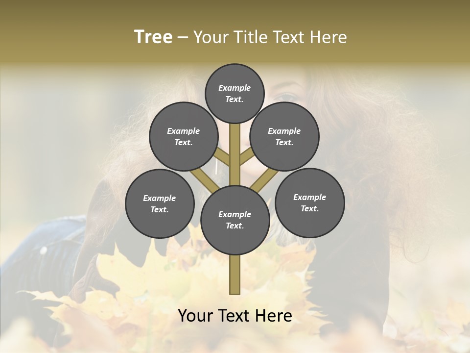 Positive Portrait Young PowerPoint Template