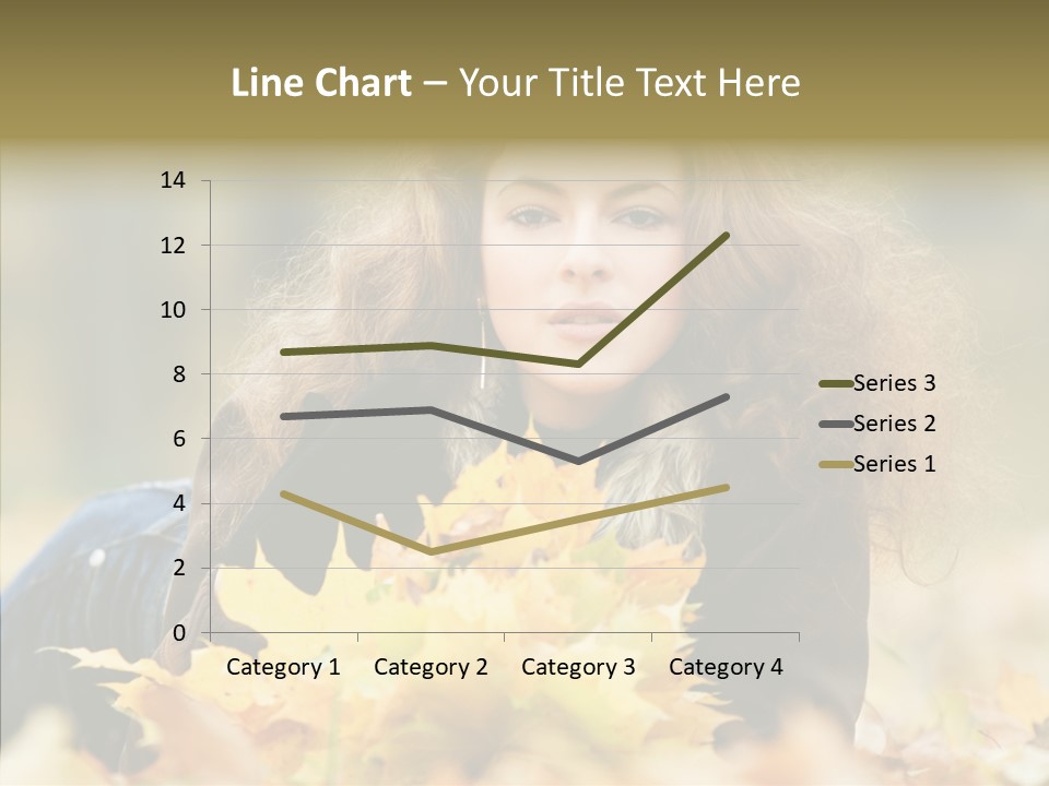 Positive Portrait Young PowerPoint Template