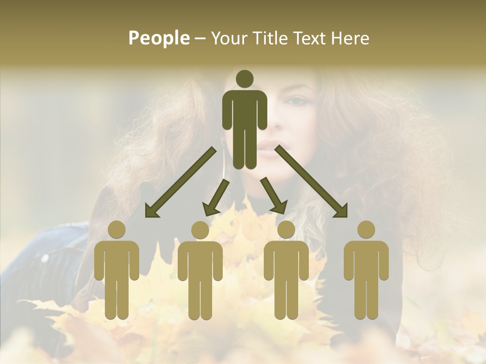 Positive Portrait Young PowerPoint Template