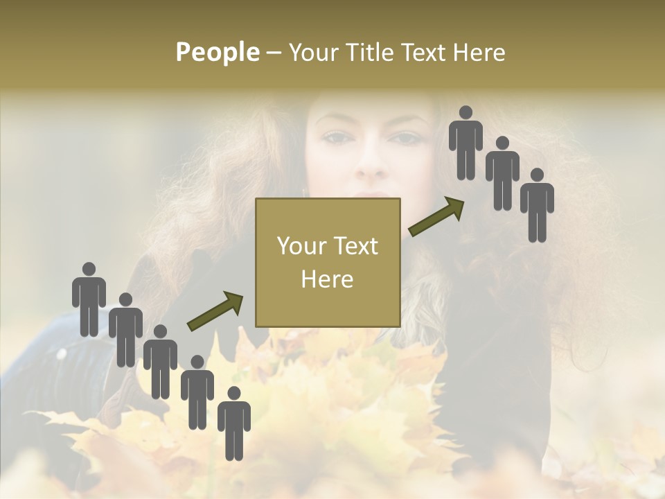 Positive Portrait Young PowerPoint Template