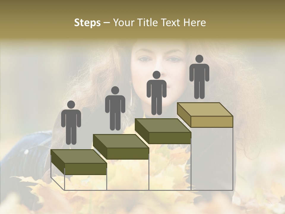 Positive Portrait Young PowerPoint Template