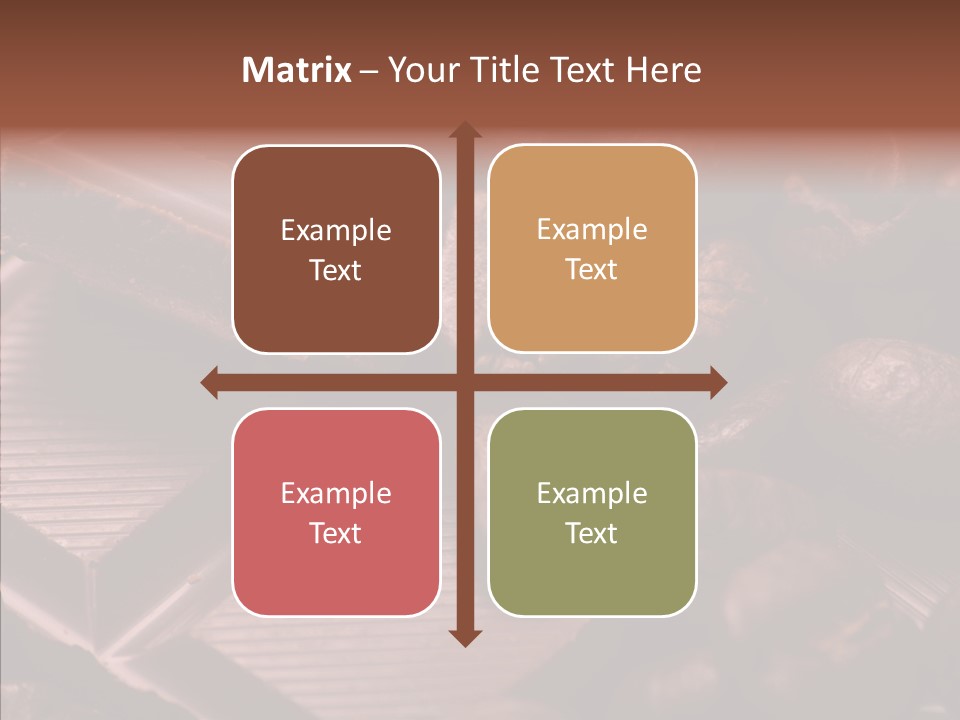 White Juicy Breakfast PowerPoint Template