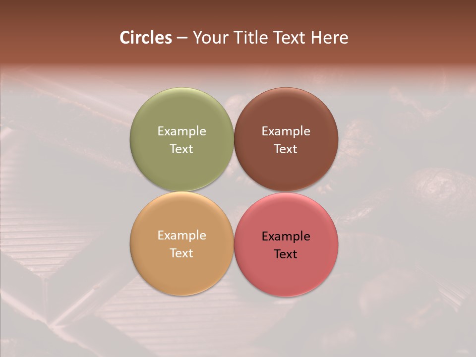 White Juicy Breakfast PowerPoint Template