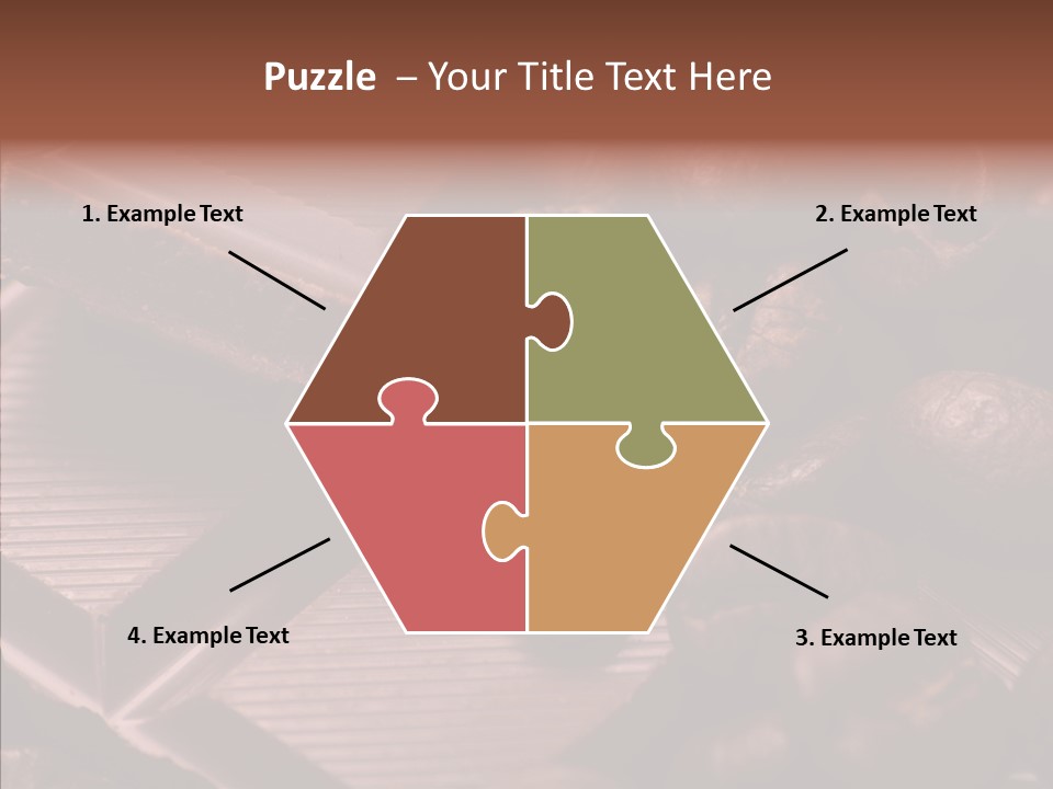 White Juicy Breakfast PowerPoint Template