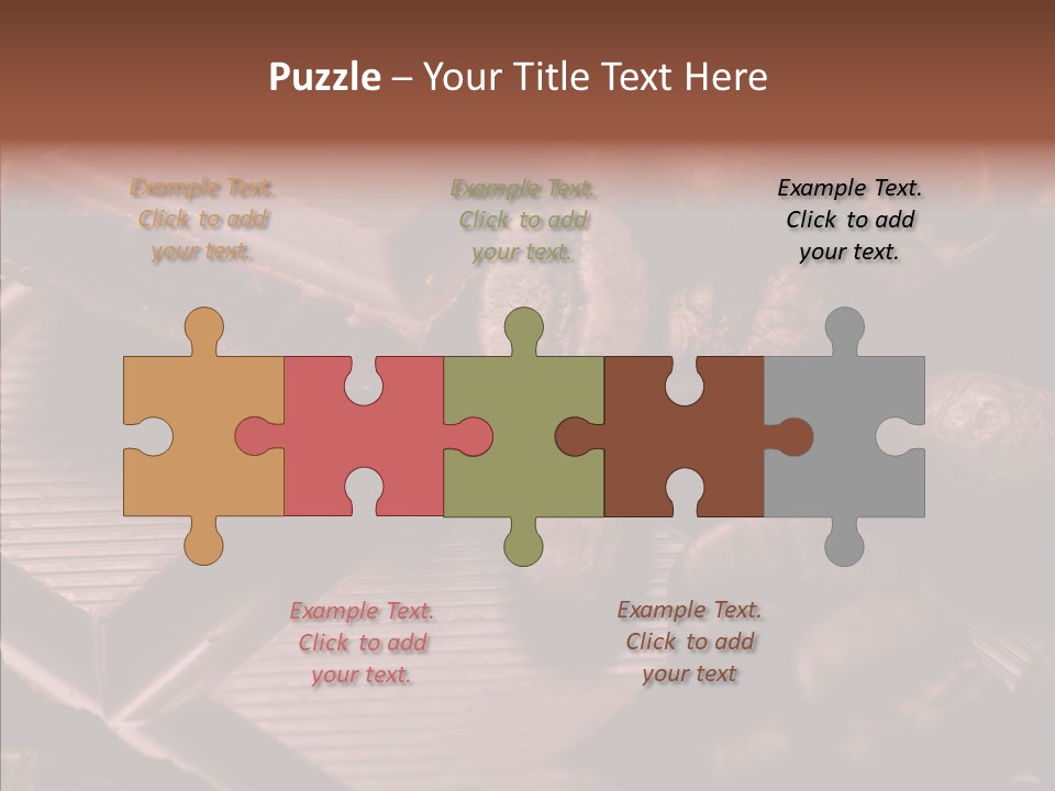 White Juicy Breakfast PowerPoint Template