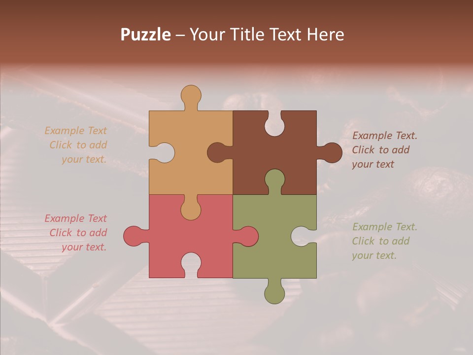 White Juicy Breakfast PowerPoint Template