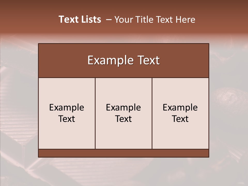 White Juicy Breakfast PowerPoint Template