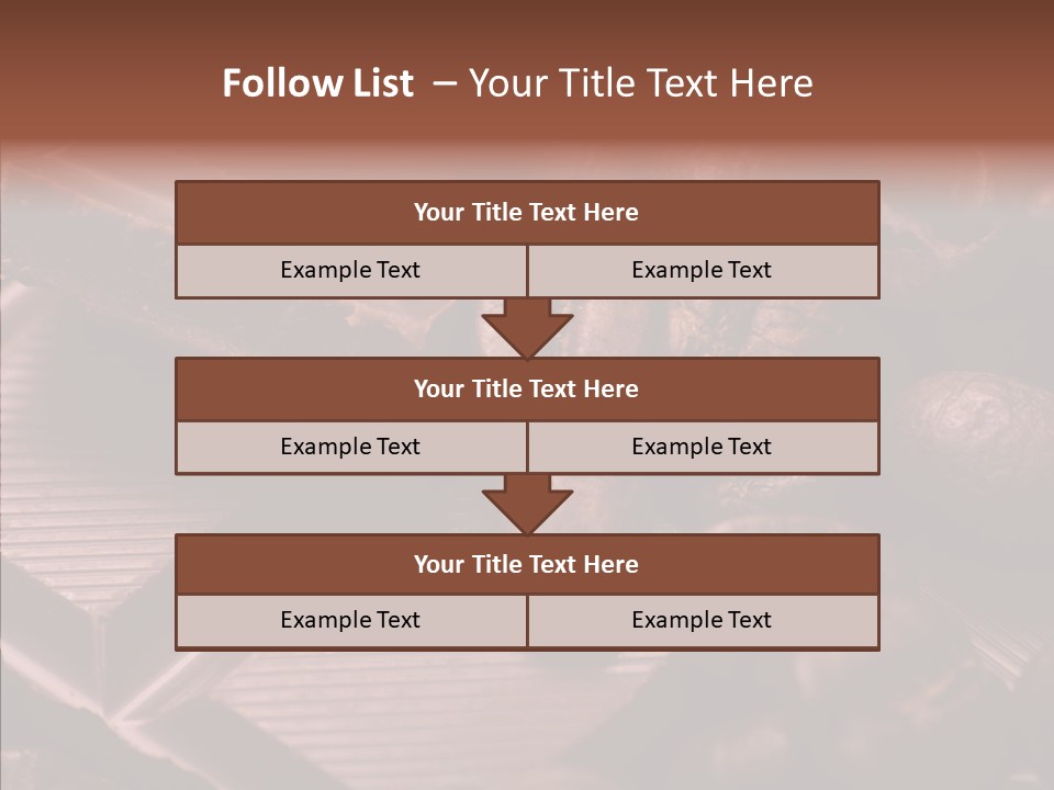 White Juicy Breakfast PowerPoint Template