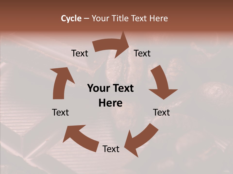 White Juicy Breakfast PowerPoint Template
