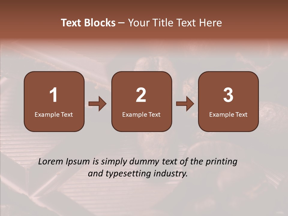 White Juicy Breakfast PowerPoint Template