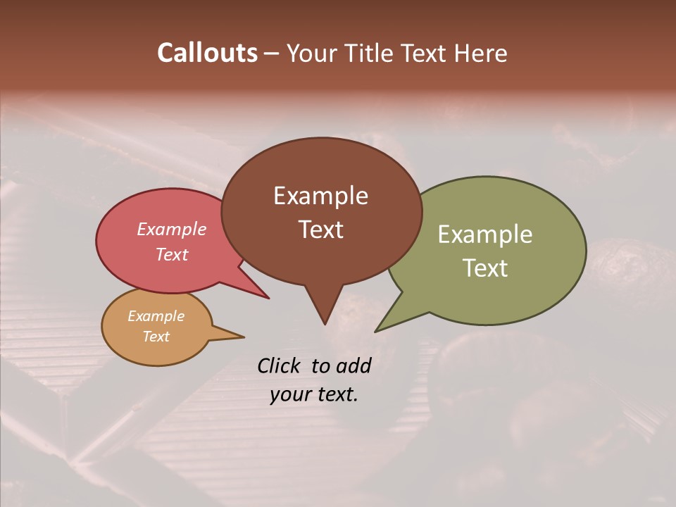 White Juicy Breakfast PowerPoint Template