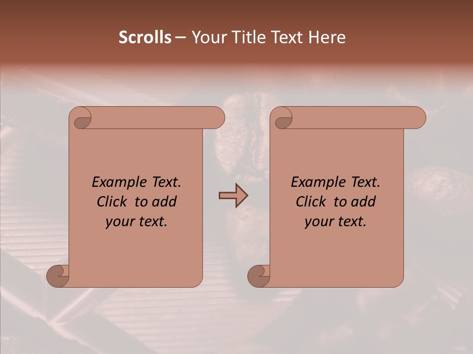 White Juicy Breakfast PowerPoint Template
