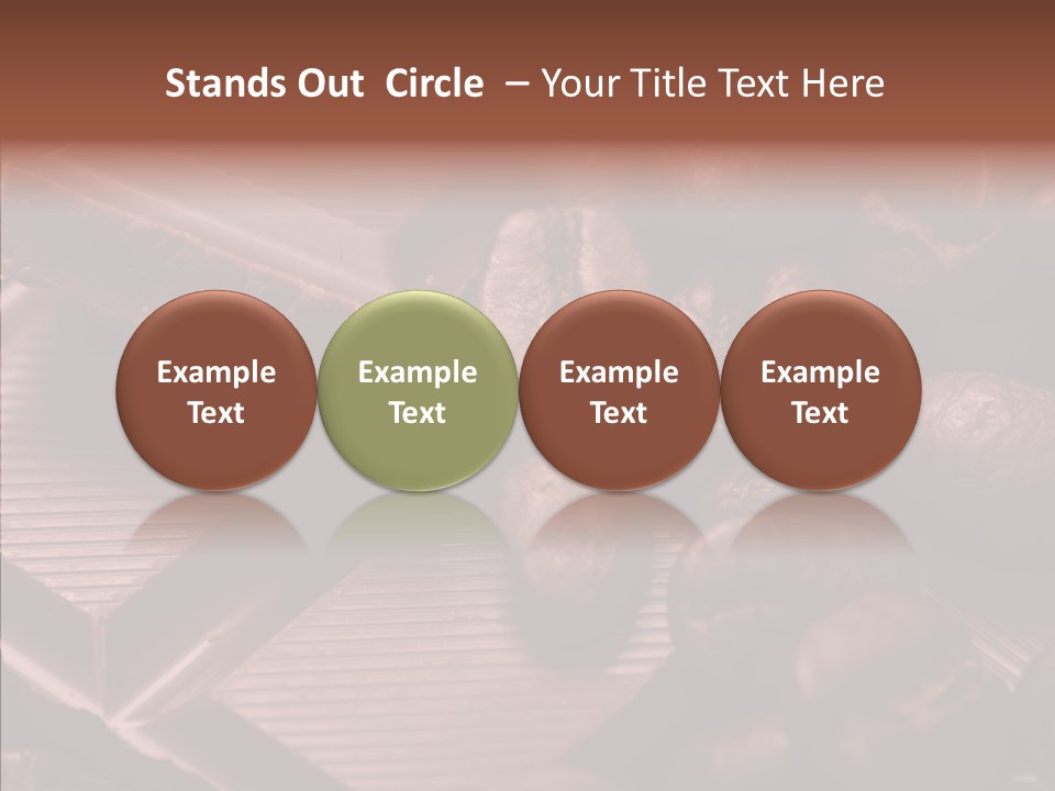 White Juicy Breakfast PowerPoint Template