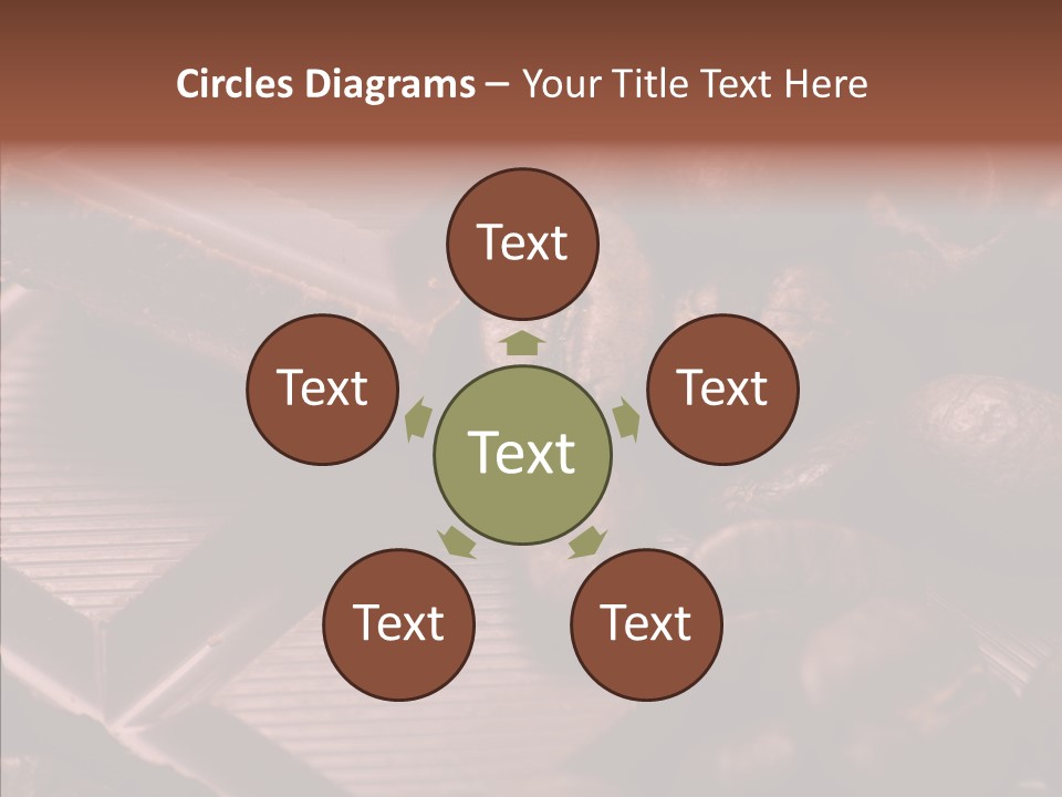 White Juicy Breakfast PowerPoint Template