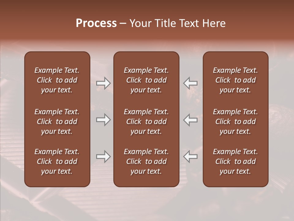 White Juicy Breakfast PowerPoint Template