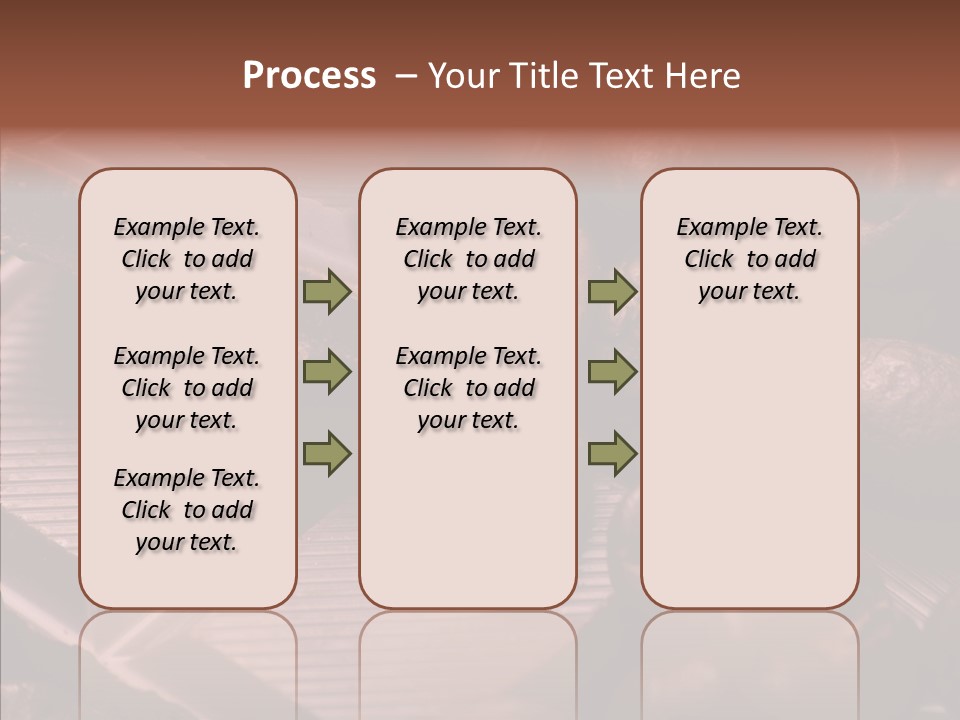 White Juicy Breakfast PowerPoint Template