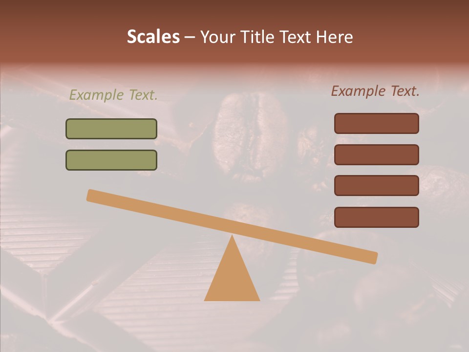 White Juicy Breakfast PowerPoint Template