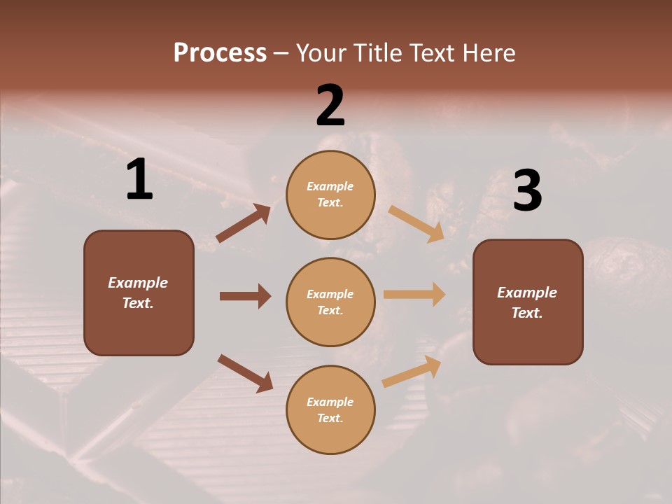 White Juicy Breakfast PowerPoint Template