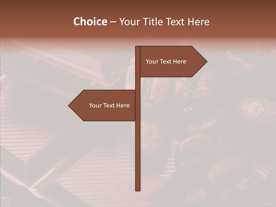 White Juicy Breakfast PowerPoint Template