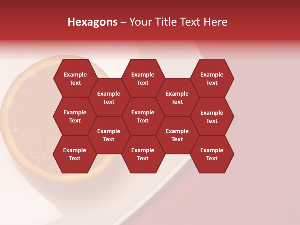 White Juicy Breakfast PowerPoint Template