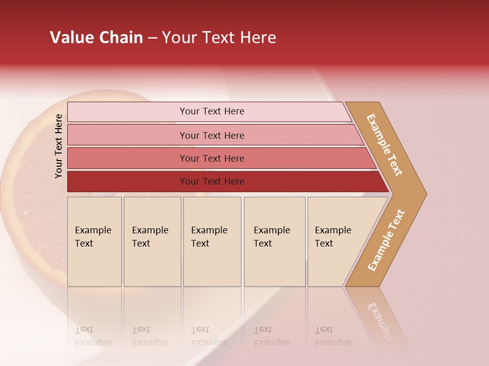 White Juicy Breakfast PowerPoint Template