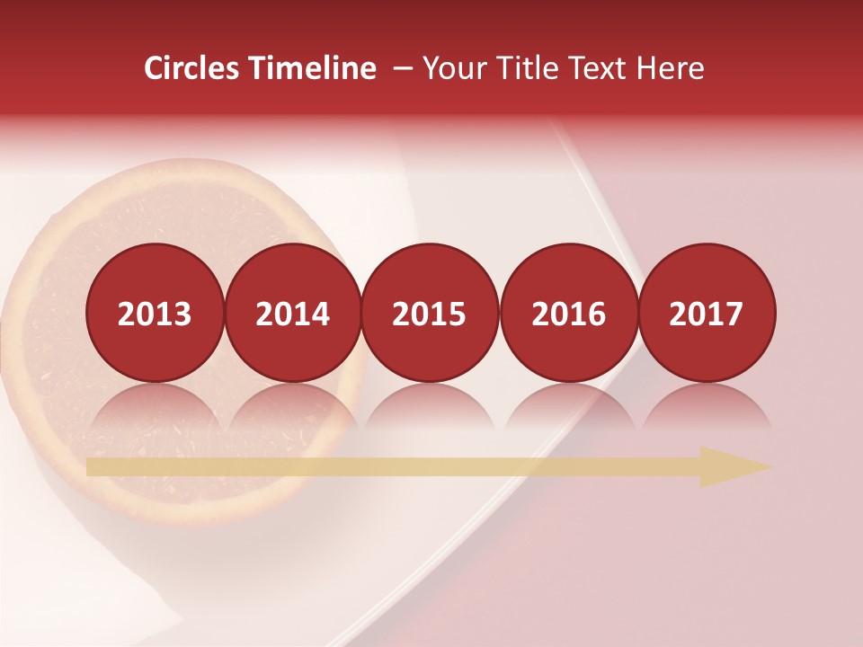 White Juicy Breakfast PowerPoint Template