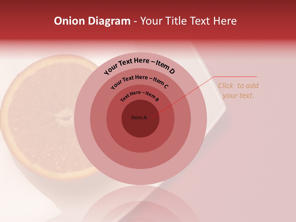 White Juicy Breakfast PowerPoint Template