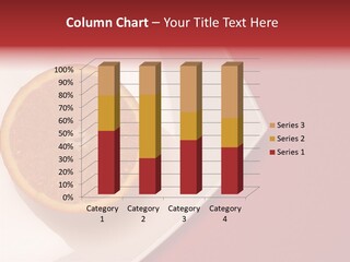 White Juicy Breakfast PowerPoint Template