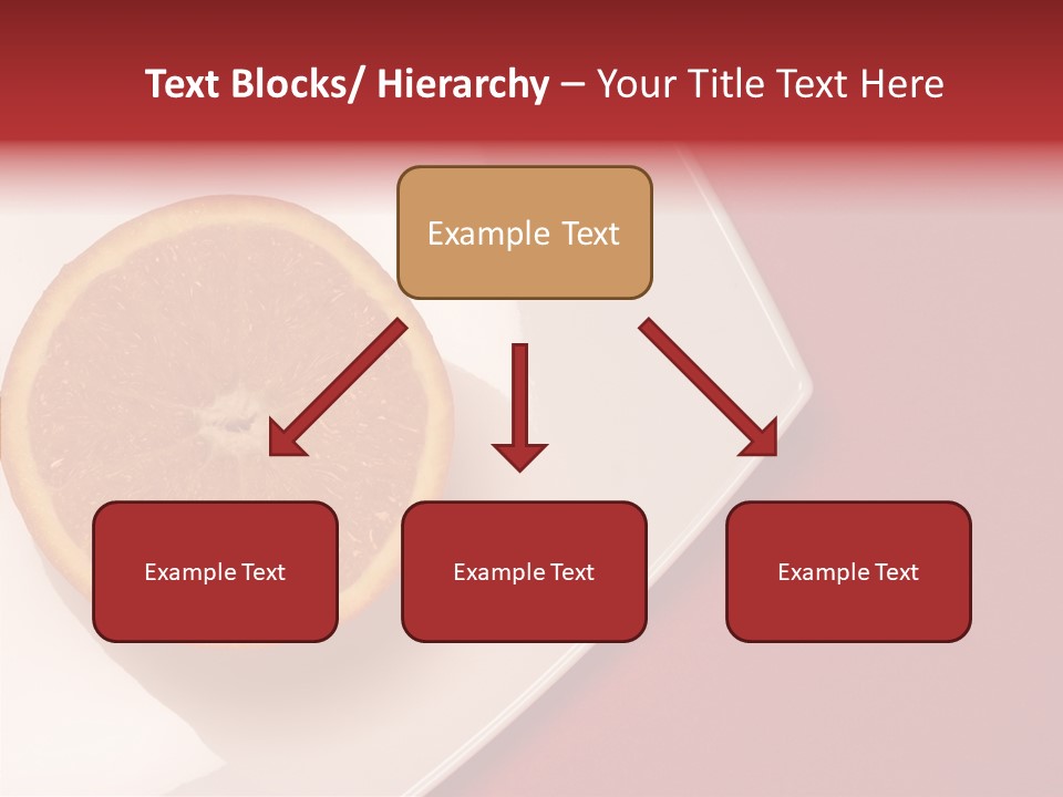 White Juicy Breakfast PowerPoint Template