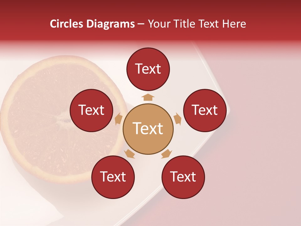 White Juicy Breakfast PowerPoint Template