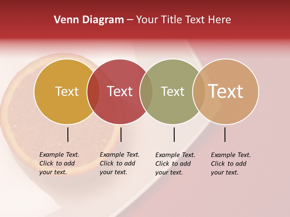 White Juicy Breakfast PowerPoint Template