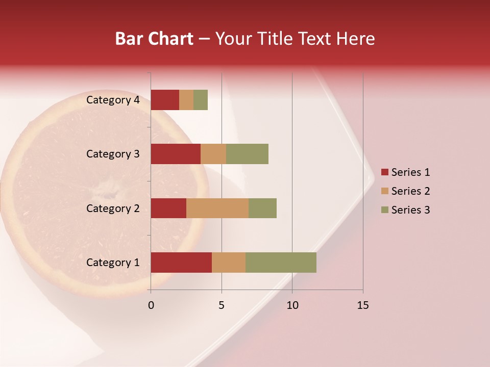 White Juicy Breakfast PowerPoint Template
