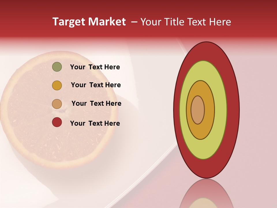 White Juicy Breakfast PowerPoint Template