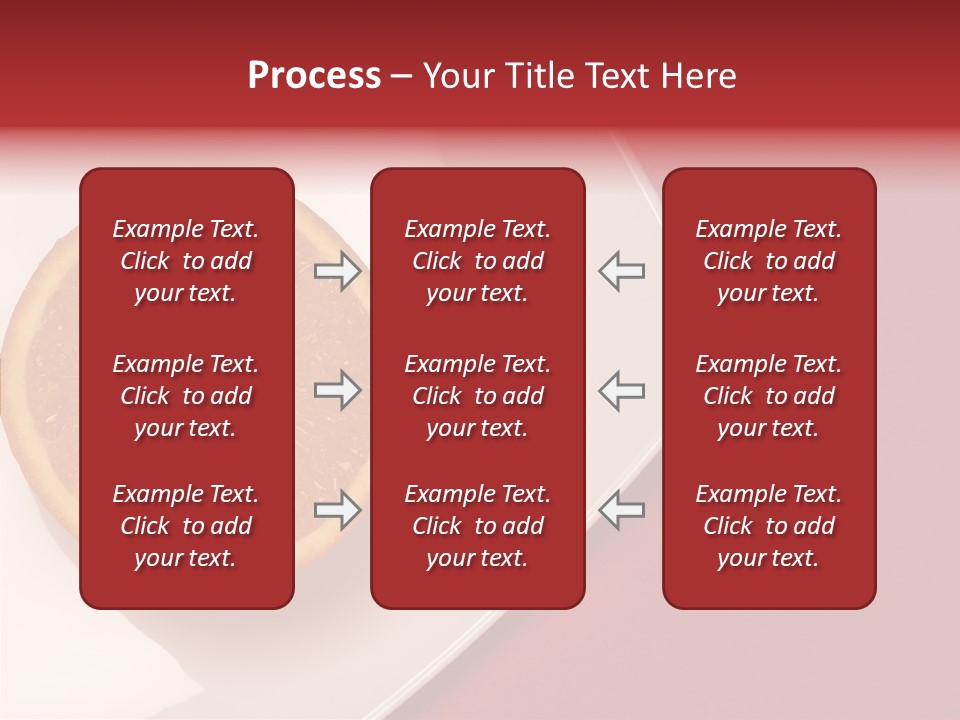White Juicy Breakfast PowerPoint Template