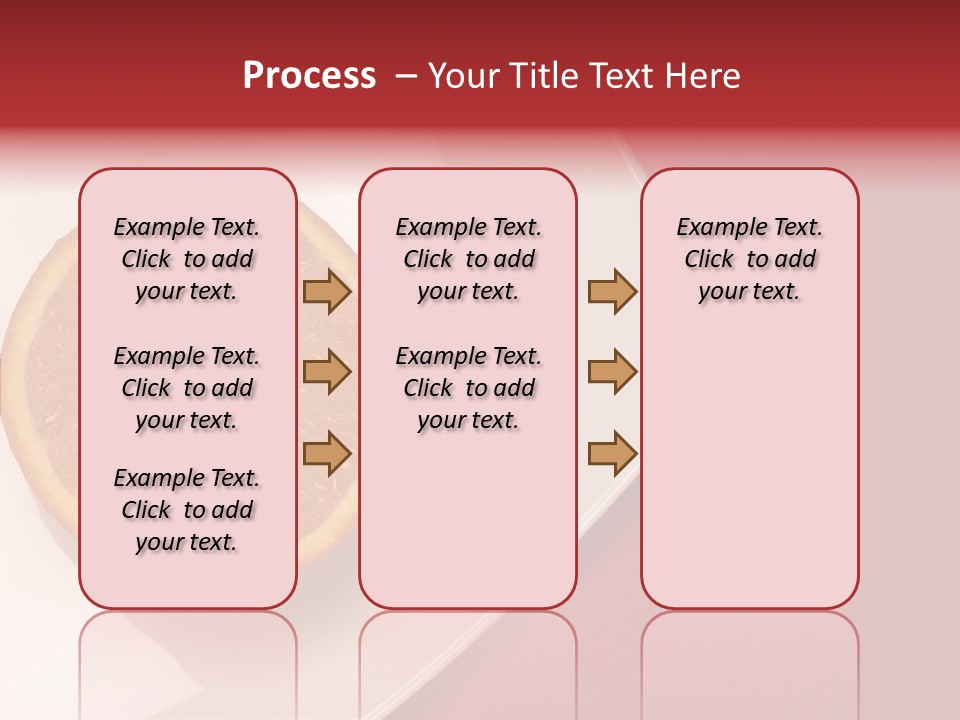 White Juicy Breakfast PowerPoint Template