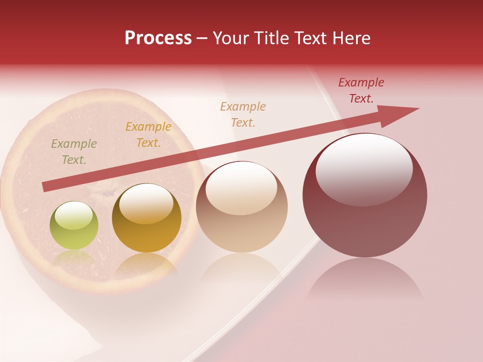 White Juicy Breakfast PowerPoint Template