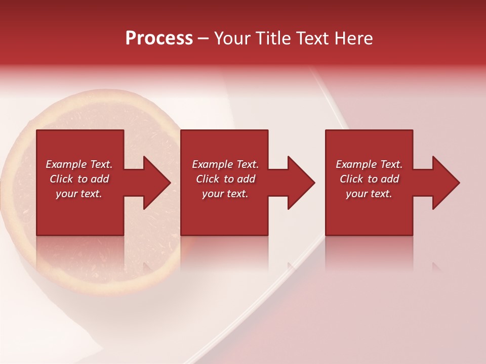 White Juicy Breakfast PowerPoint Template