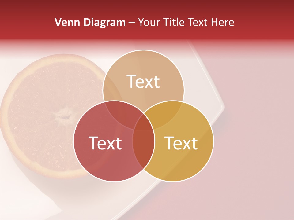 White Juicy Breakfast PowerPoint Template