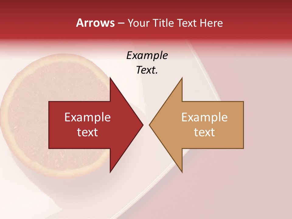 White Juicy Breakfast PowerPoint Template