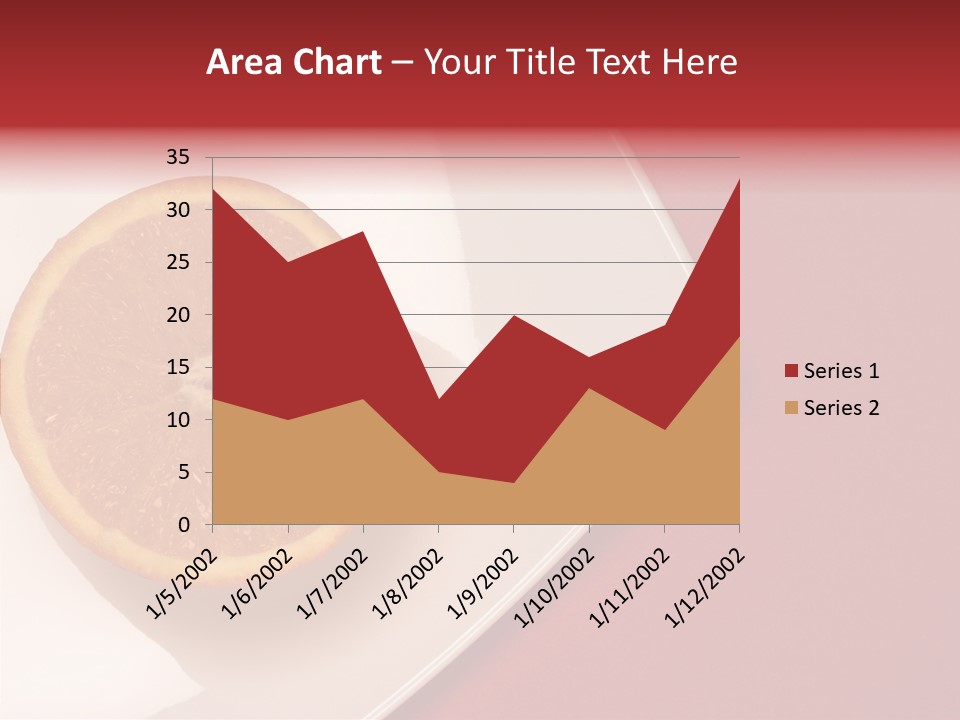 White Juicy Breakfast PowerPoint Template