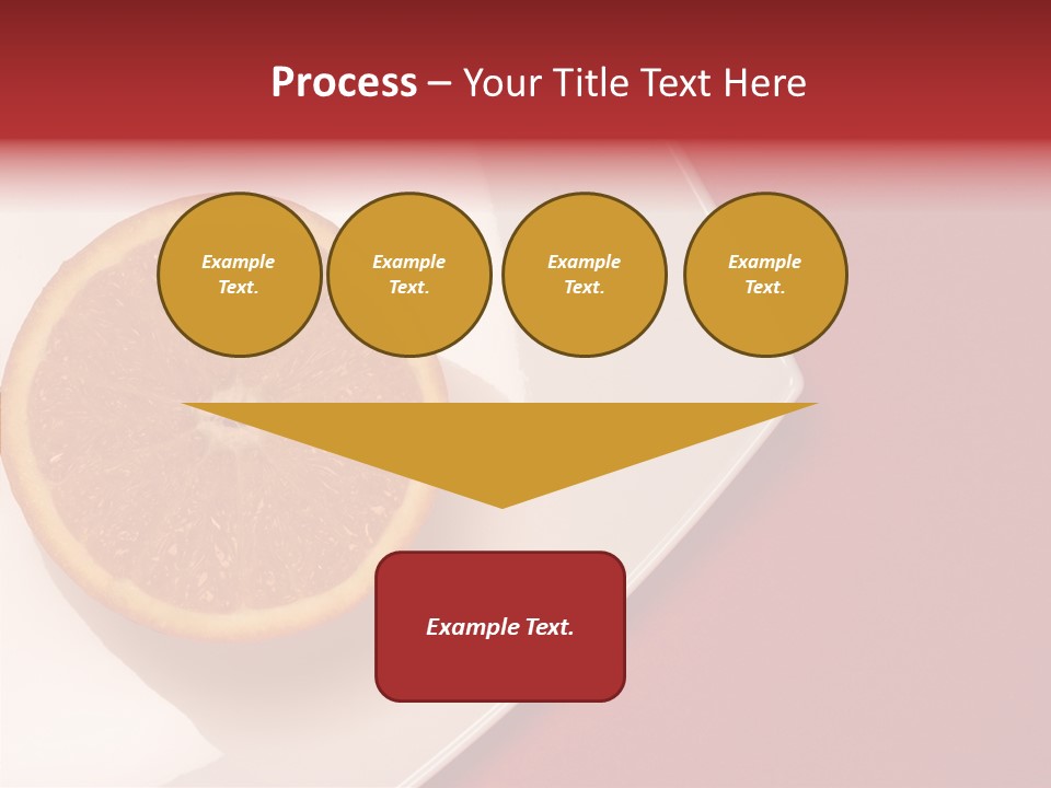 White Juicy Breakfast PowerPoint Template