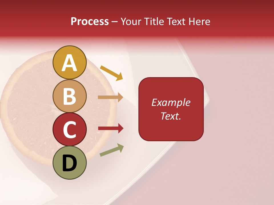 White Juicy Breakfast PowerPoint Template