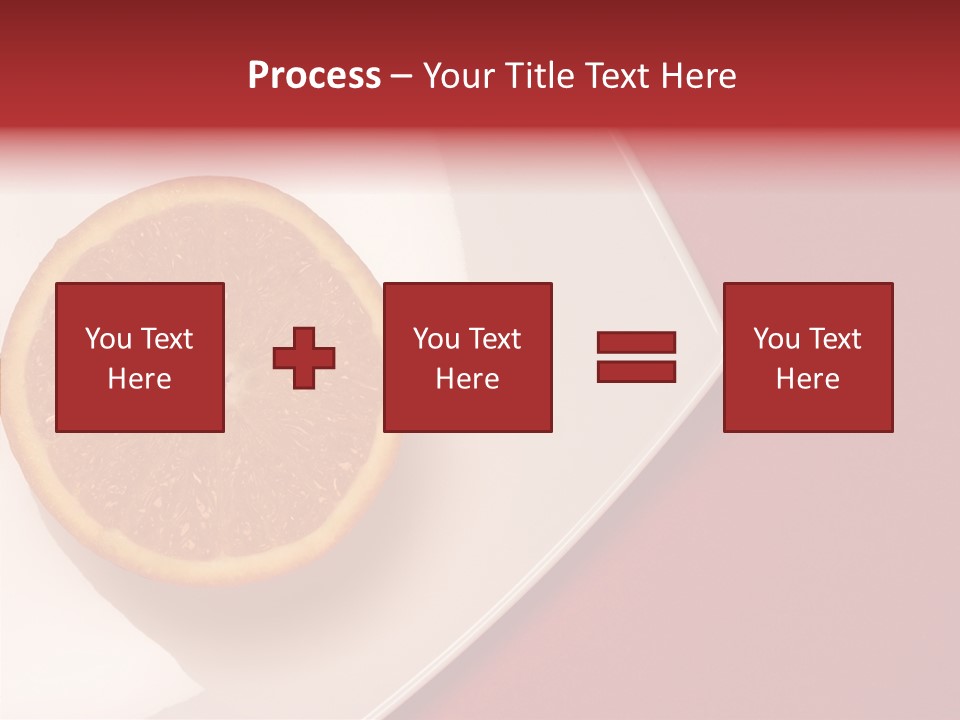 White Juicy Breakfast PowerPoint Template