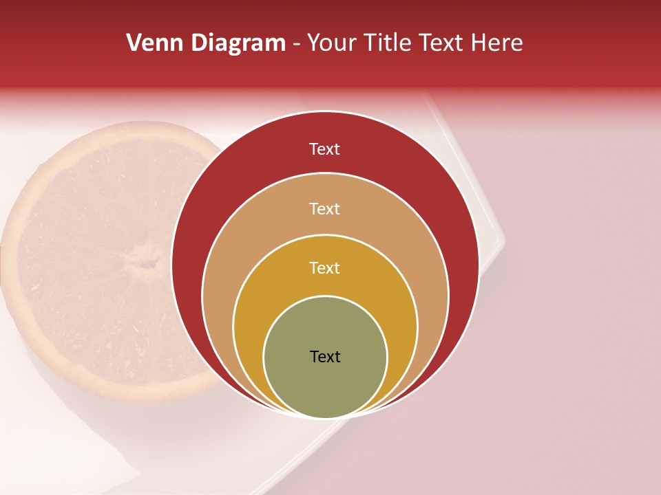 White Juicy Breakfast PowerPoint Template