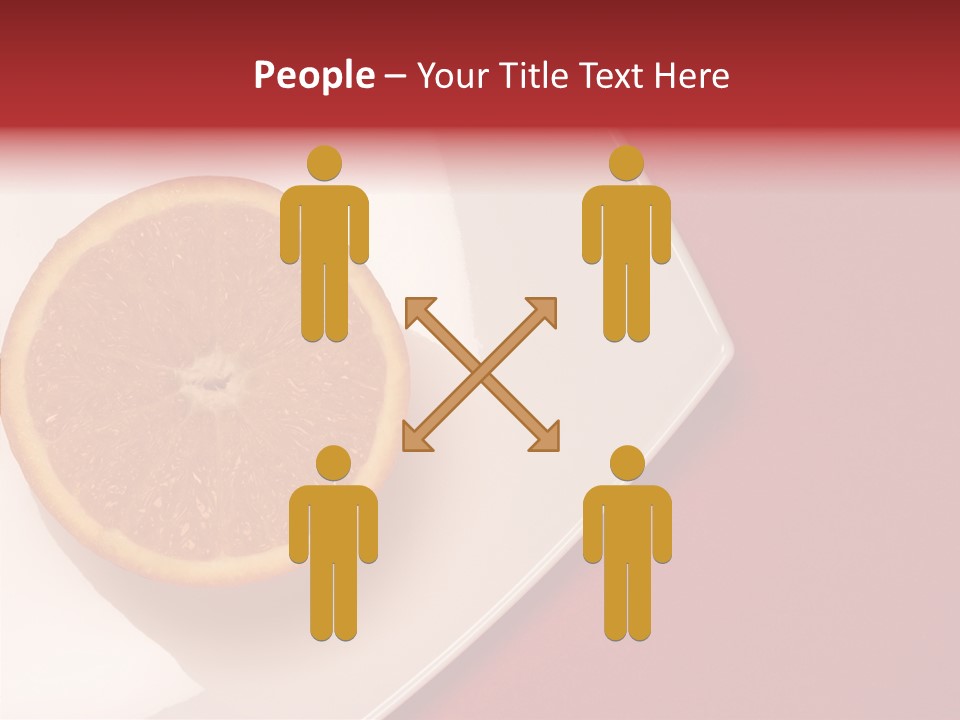 White Juicy Breakfast PowerPoint Template