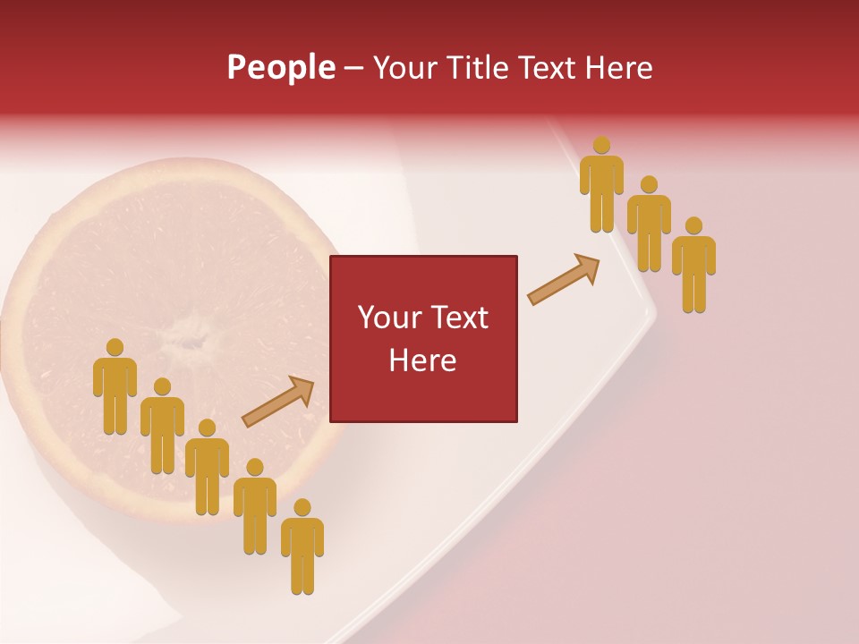 White Juicy Breakfast PowerPoint Template