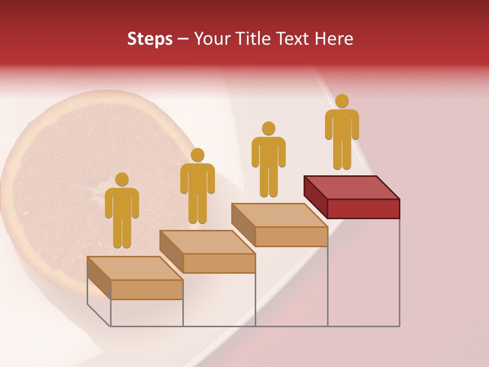 White Juicy Breakfast PowerPoint Template