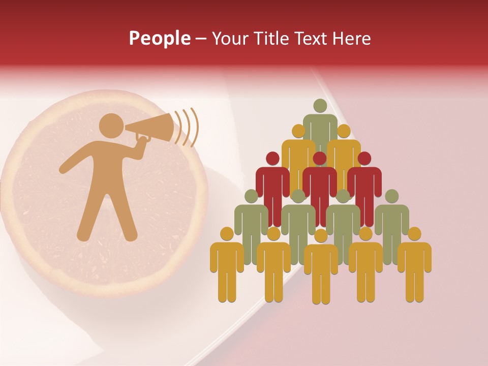 White Juicy Breakfast PowerPoint Template